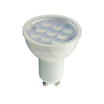 Plástico Blanco 9 2835 Bombilla SMD GU10